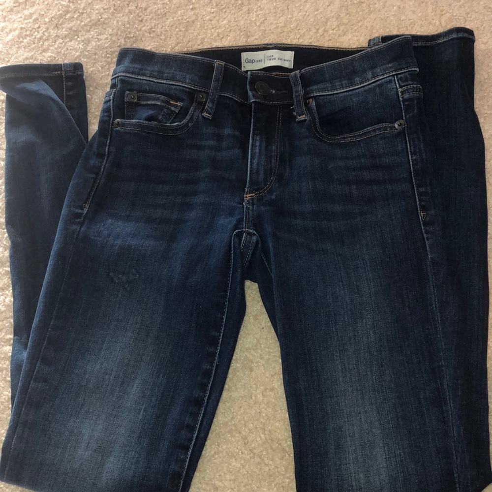 Dark wash jeans